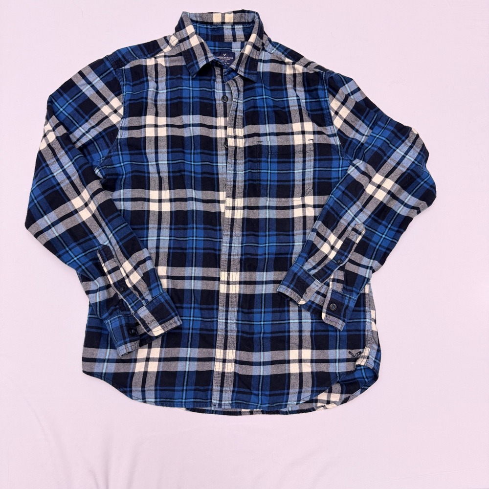 Womans Long Sleeve Plaid